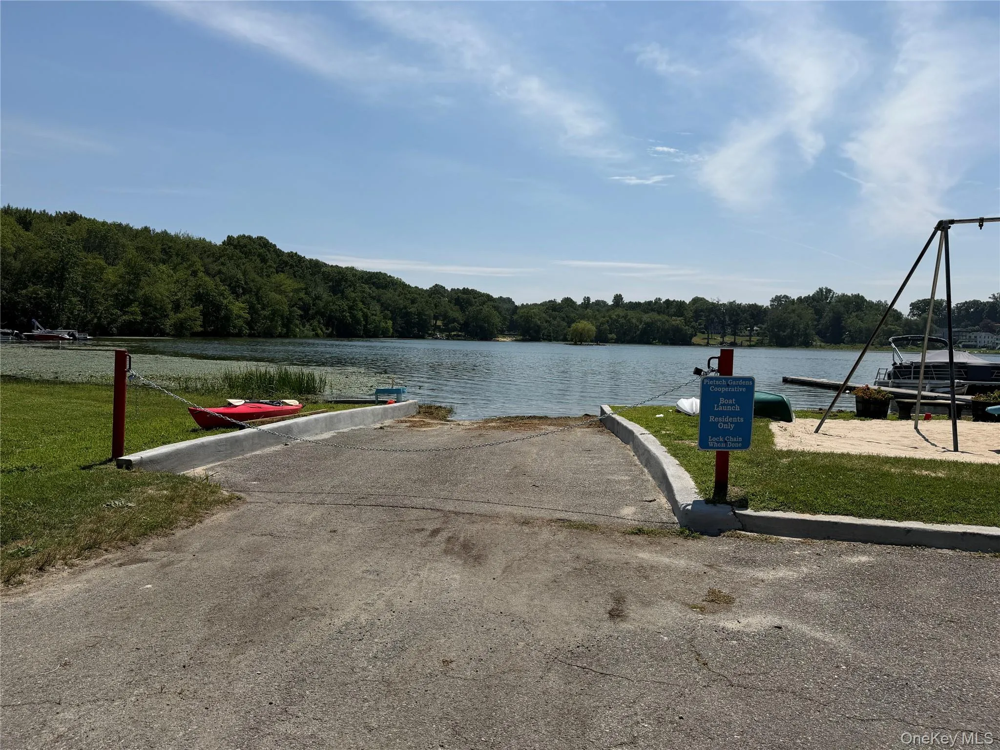 Resident boat launch Resident boat launch