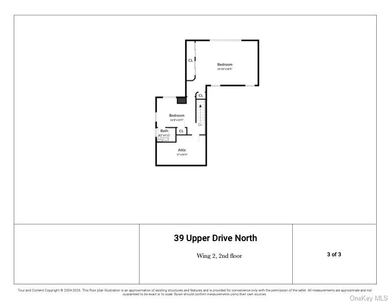 2nd floor, bedroom wing 2nd floor, bedroom wing