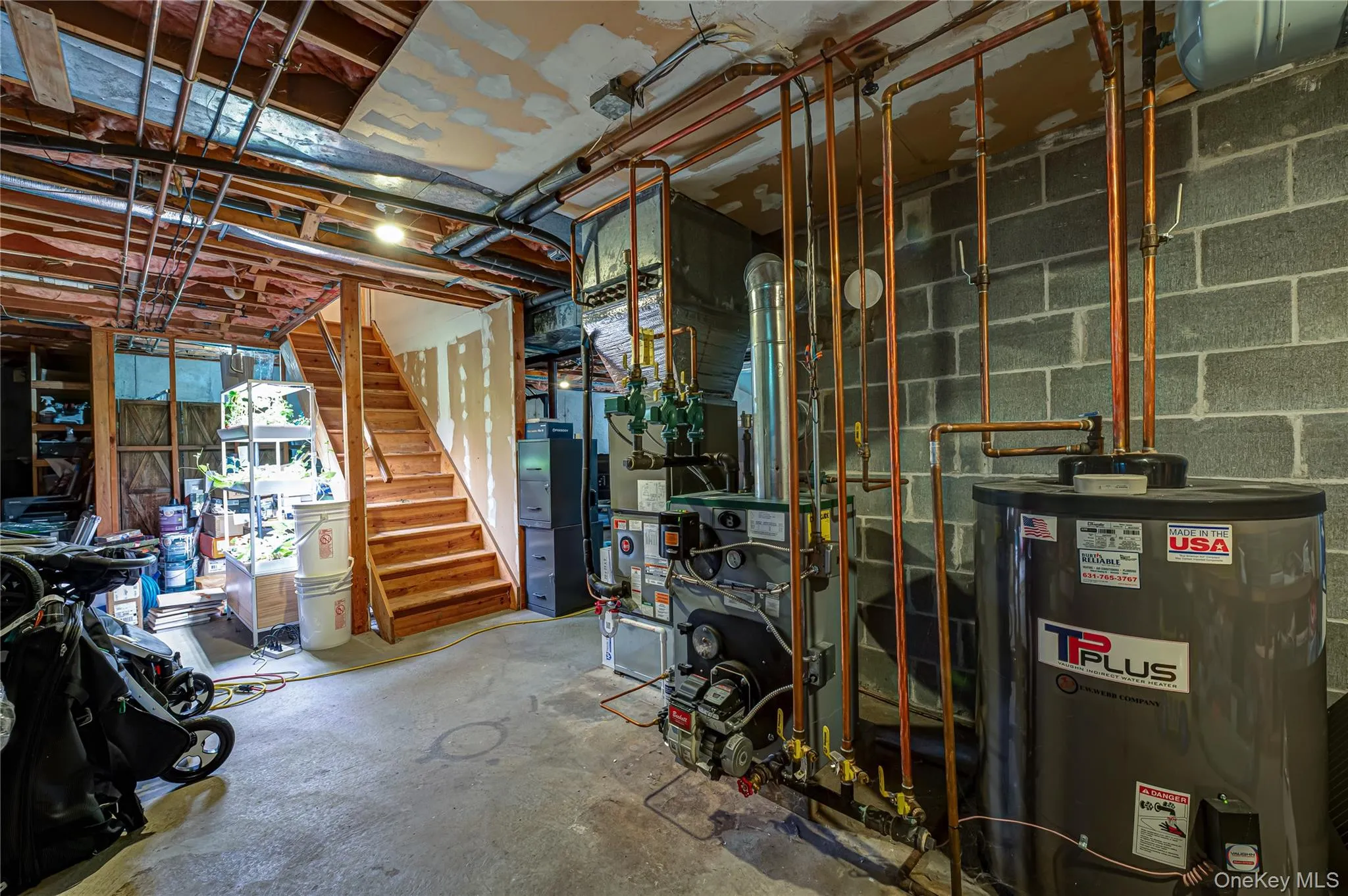 Full Basement with all utilities and bilco doors Full Basement with all utilities and bilco doors