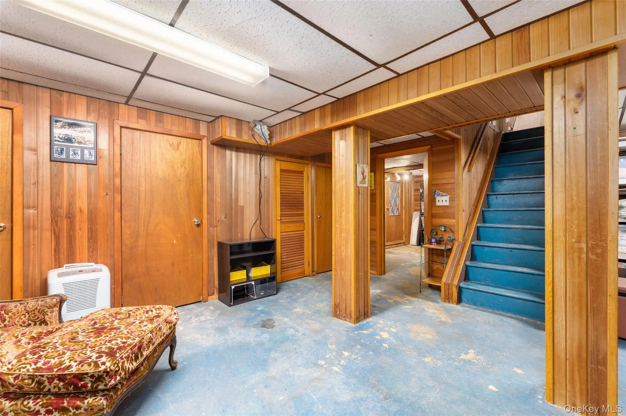 stairs to kitchen, utilities, storage, extended living stairs to kitchen, utilities, storage, extended living