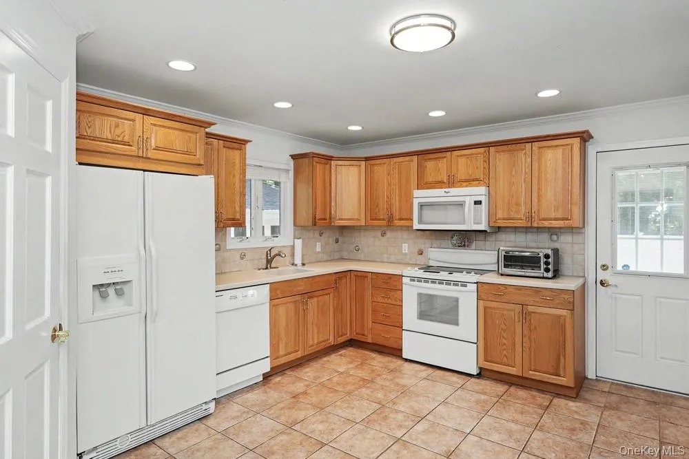 kitchen with side door kitchen with side door