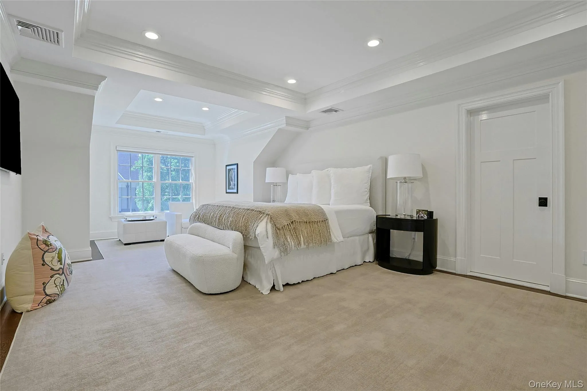 Upstairs primary bedroom Upstairs primary bedroom