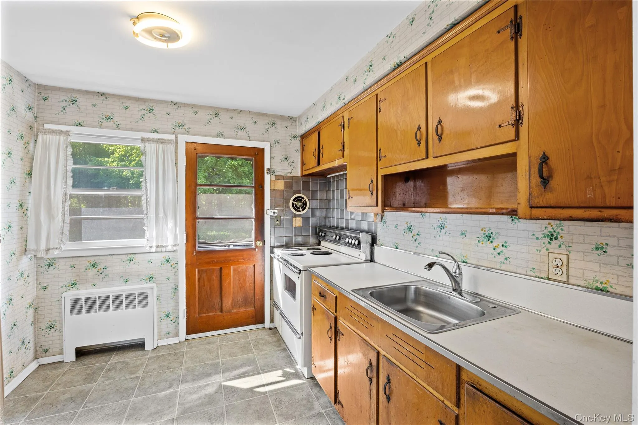 Original kitchen in need of a renovation. Look on at a beautifully renovated rendering. Original kitchen in need of a renovation. Look on at a beautifully renovated rendering.
