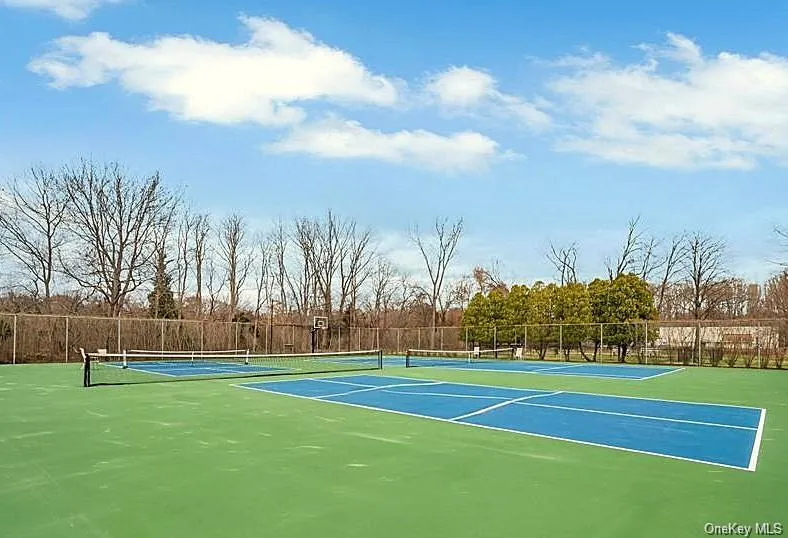 Pickle ball and tennis courts Pickle ball and tennis courts