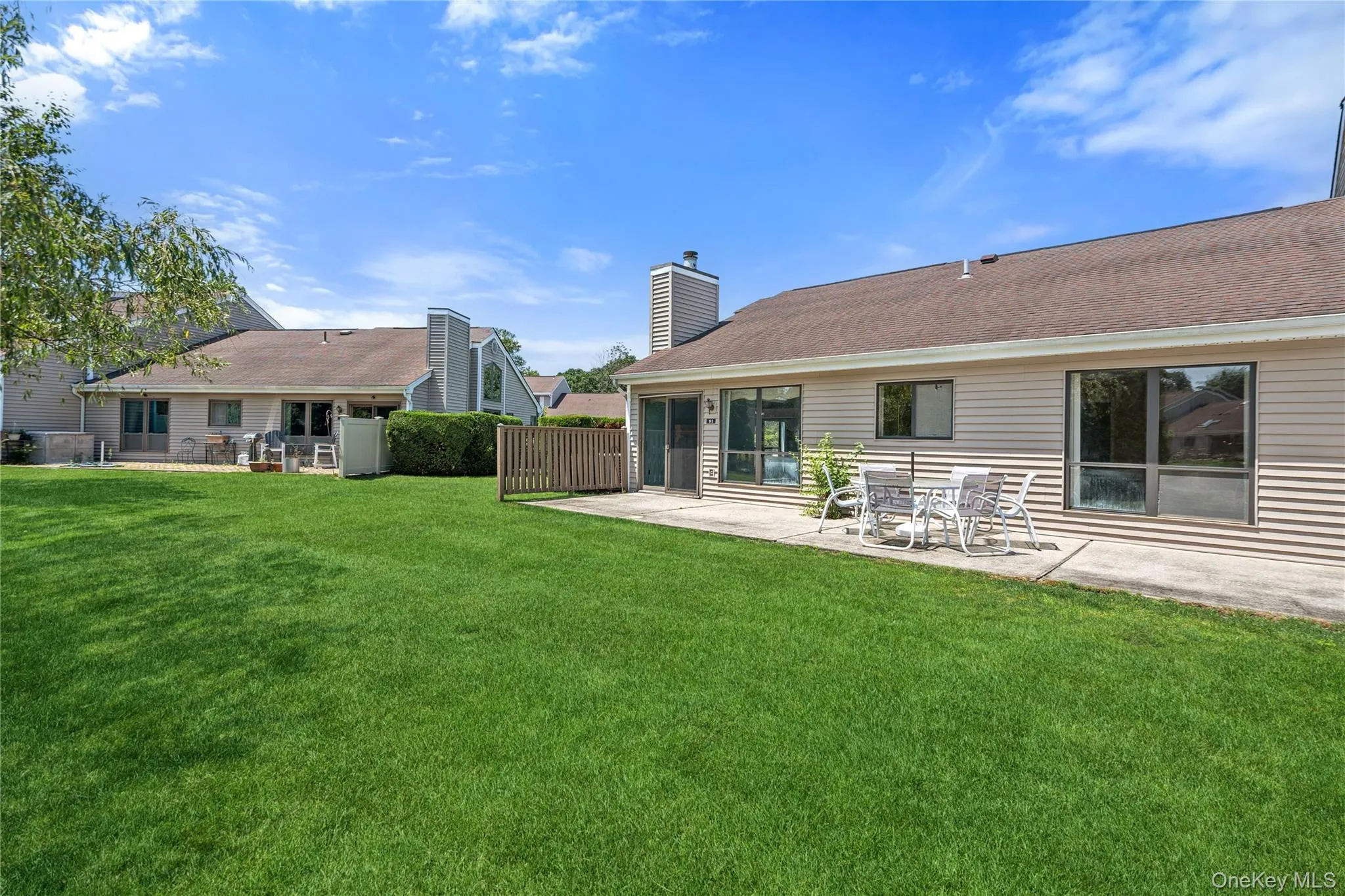 Nice large patio for your enjoyment Nice large patio for your enjoyment