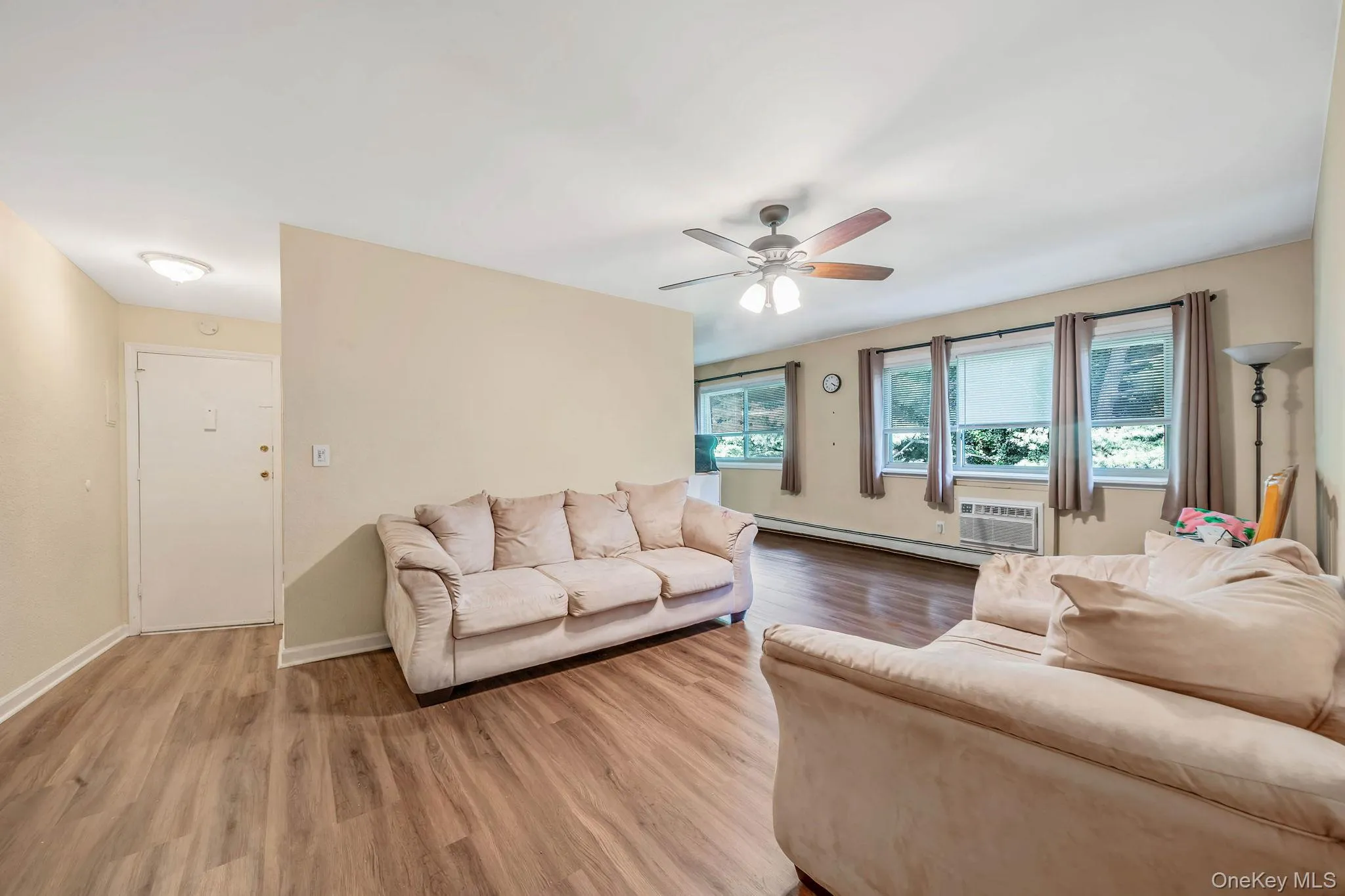 Spacious LR with Lifeproof Flooring, Ceiling Fan, Open Flow to Dining Area and Entrance Foyer Spacious LR with Lifeproof Flooring, Ceiling Fan, Open Flow to Dining Area and Entrance Foyer
