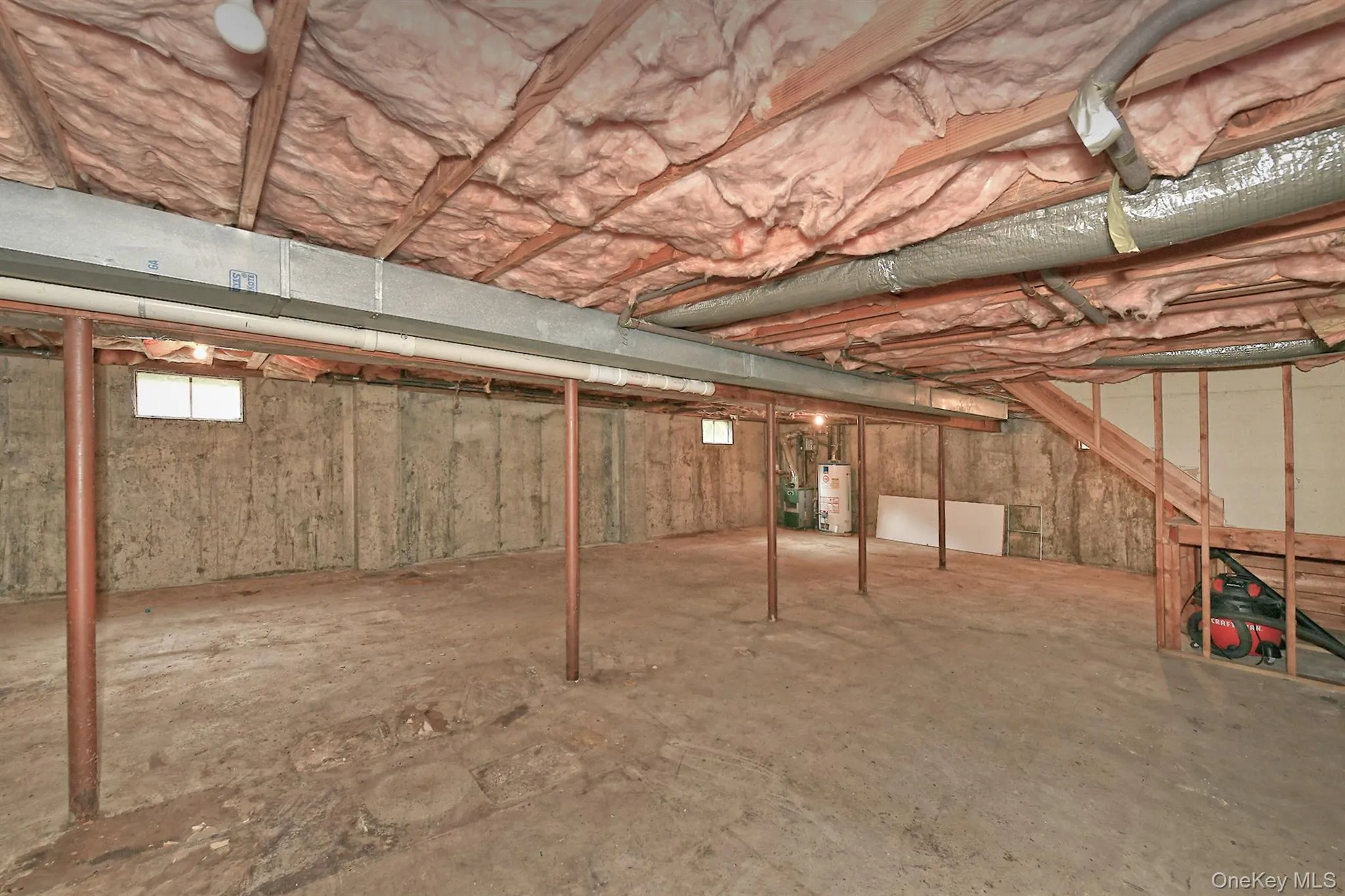 Huge Unfinished Basement Huge Unfinished Basement