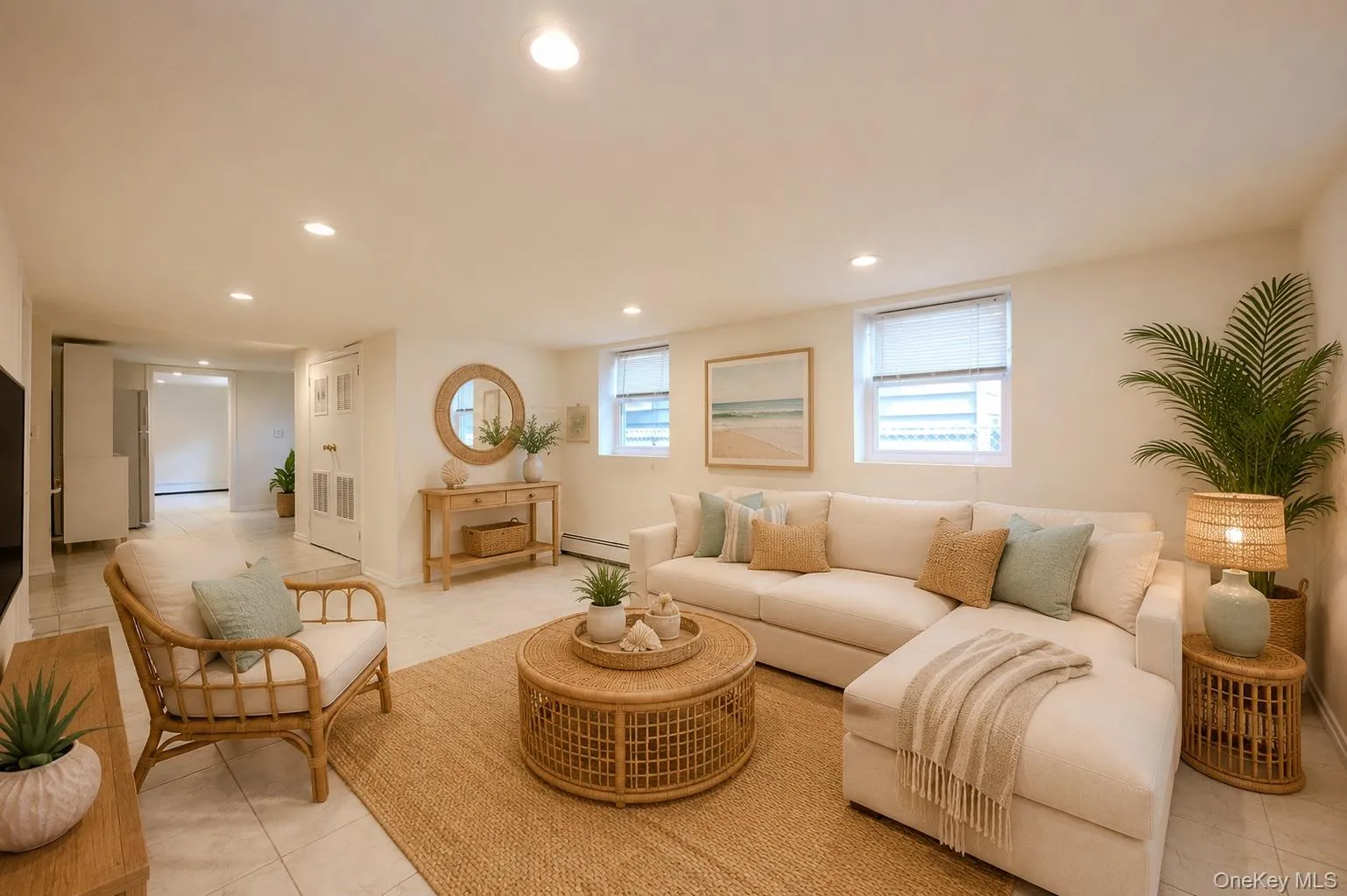 Virtually Staged Ground Level Living Room Virtually Staged Ground Level Living Room