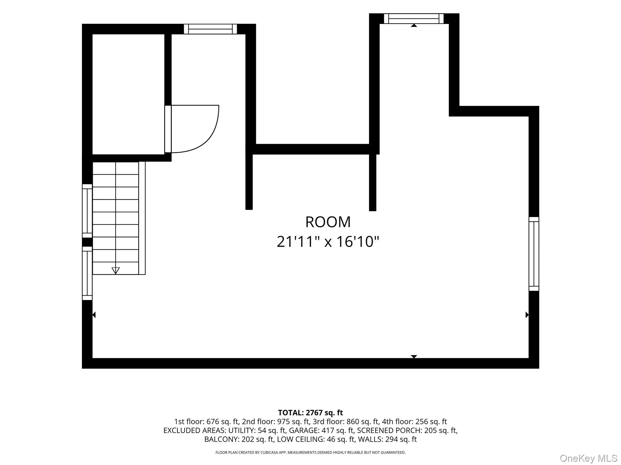 Main House, Attic Level Main House, Attic Level