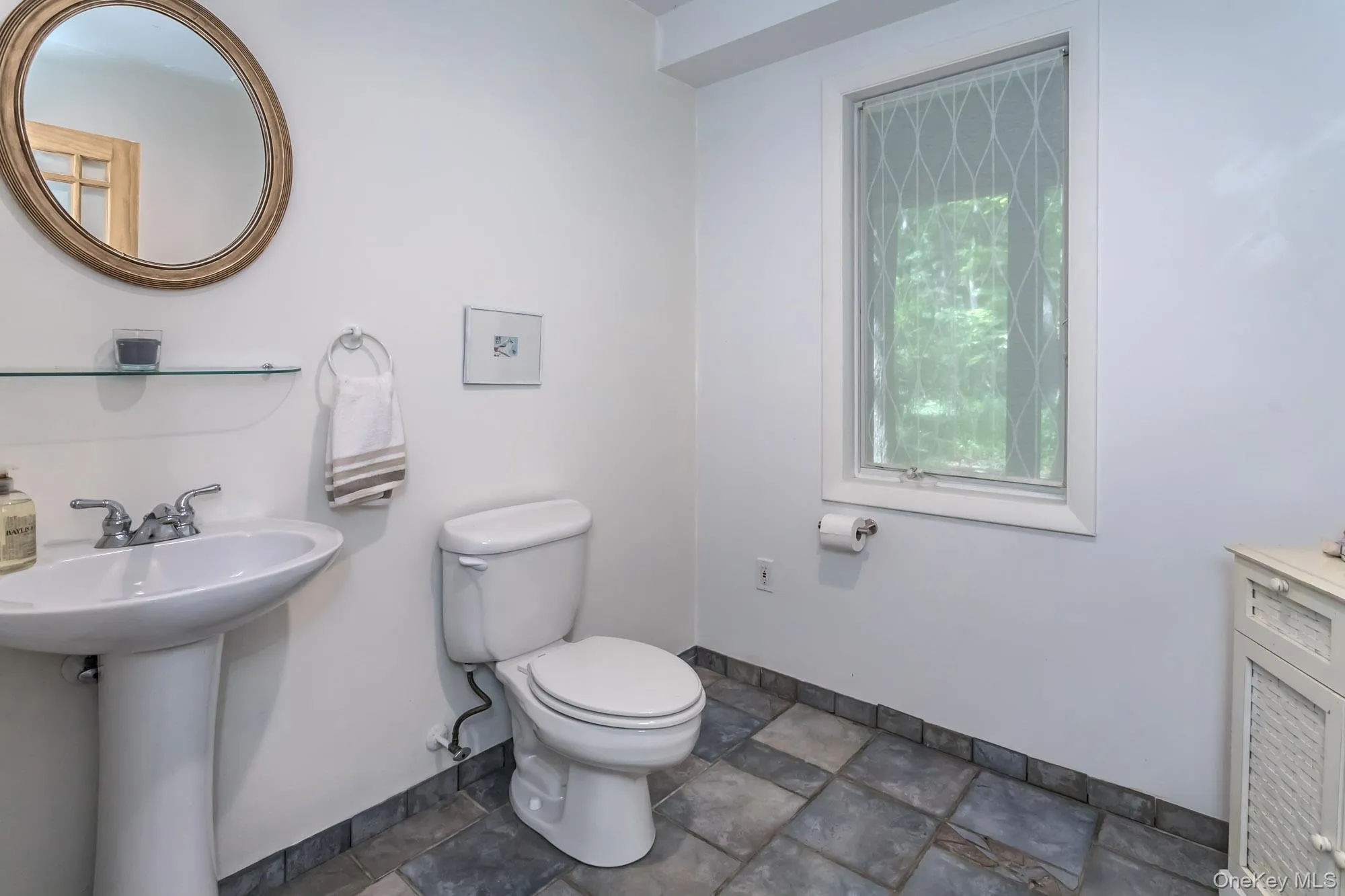 First floor half bath with room to add First floor half bath with room to add