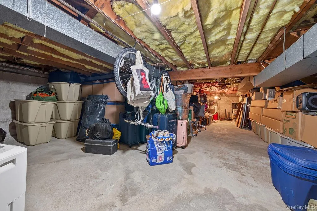 Ample storage in the crawl space adjacent to the garage Ample storage in the crawl space adjacent to the garage