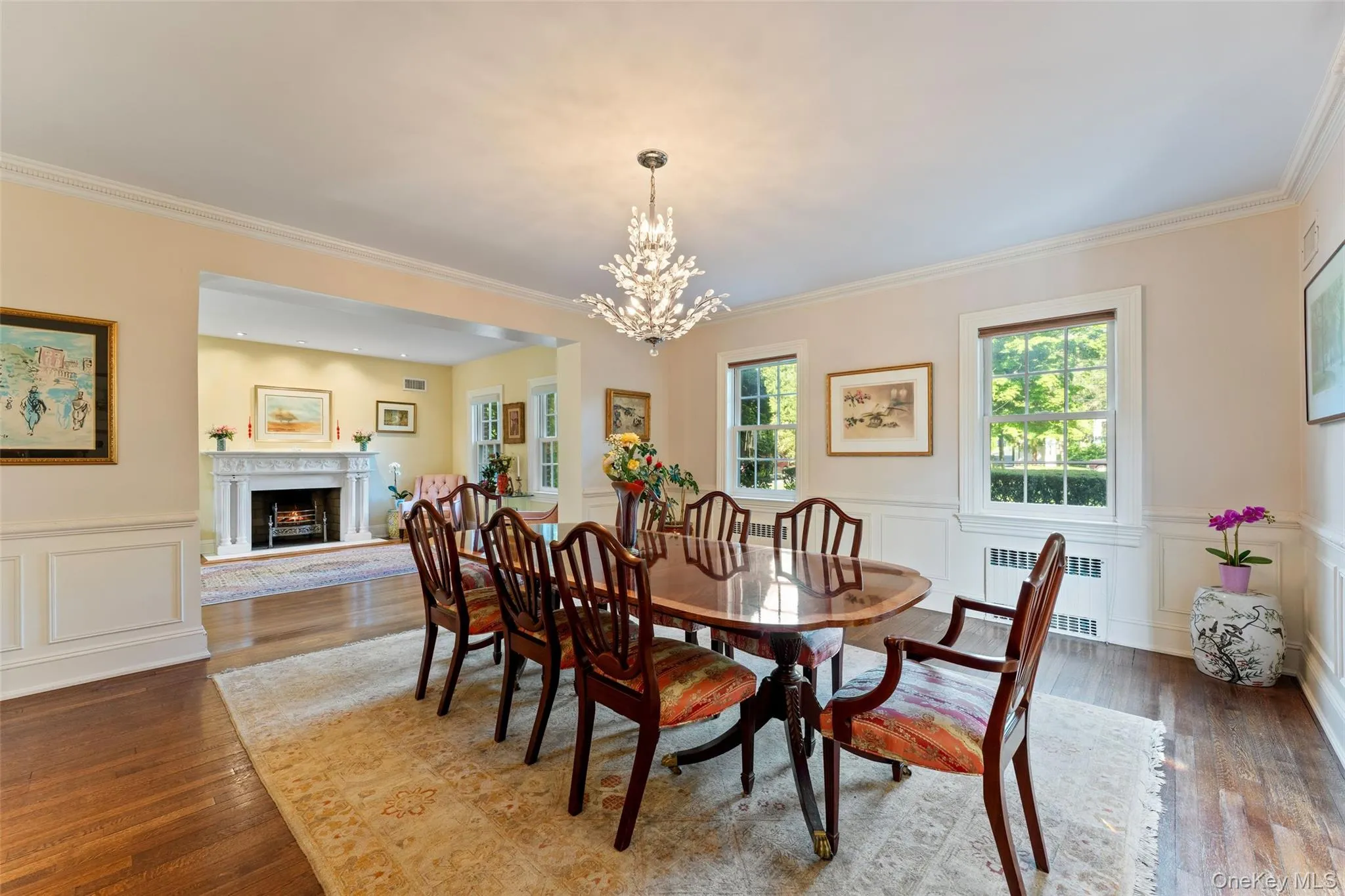 Dining Room open into family room Dining Room open into family room
