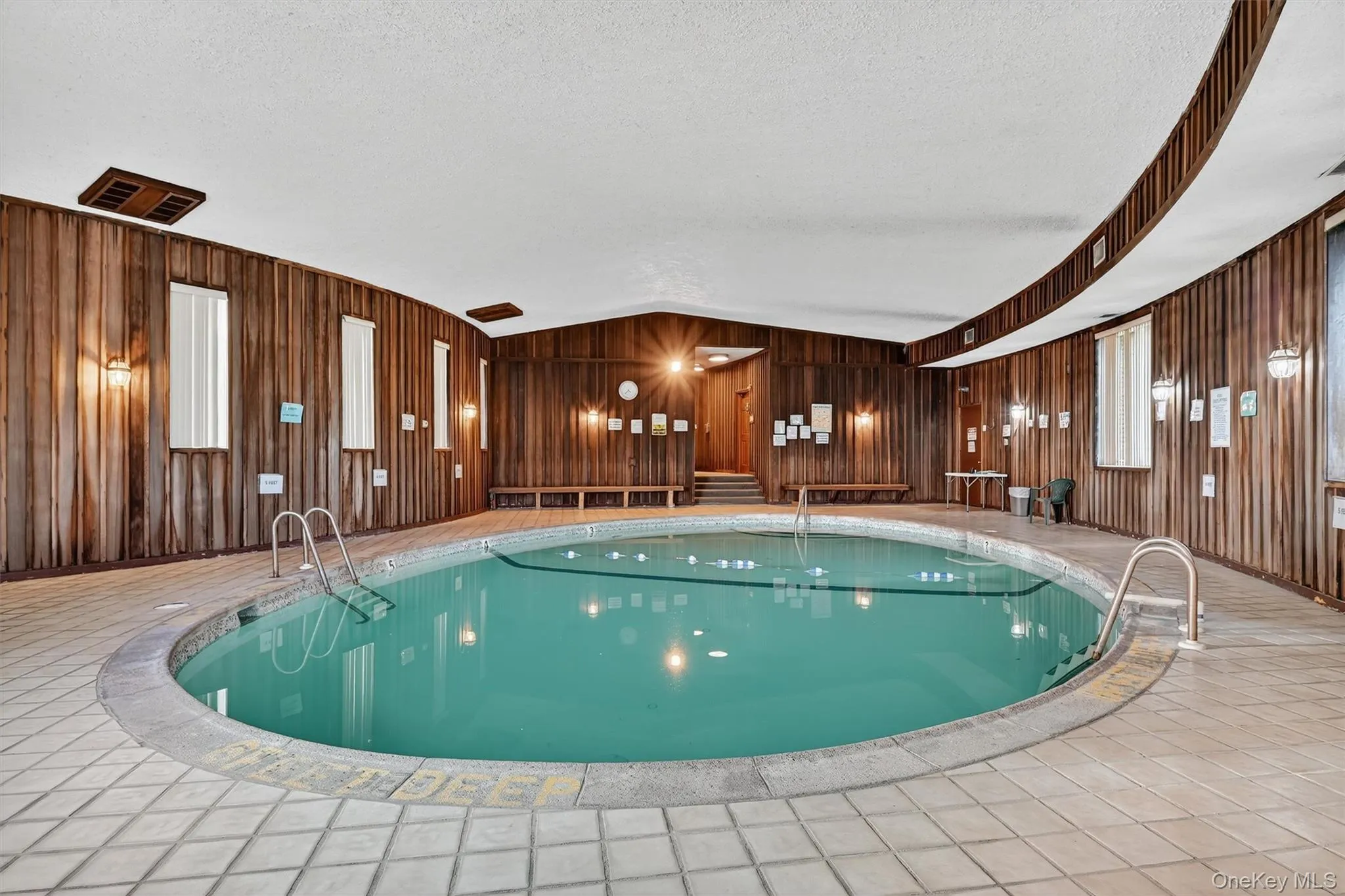 Indoor pool. Indoor pool.
