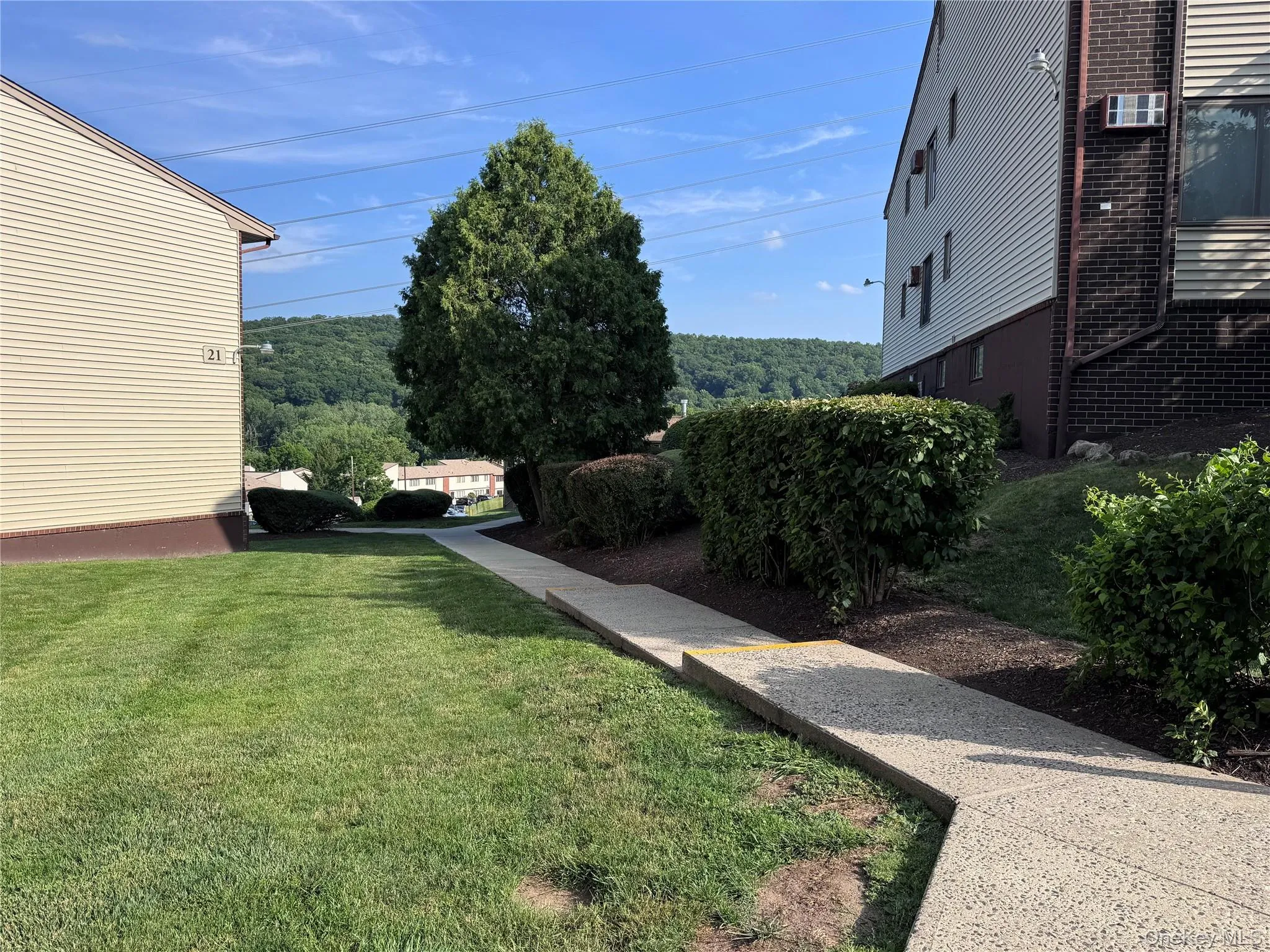 View of walkway to your front door. View of walkway to your front door.