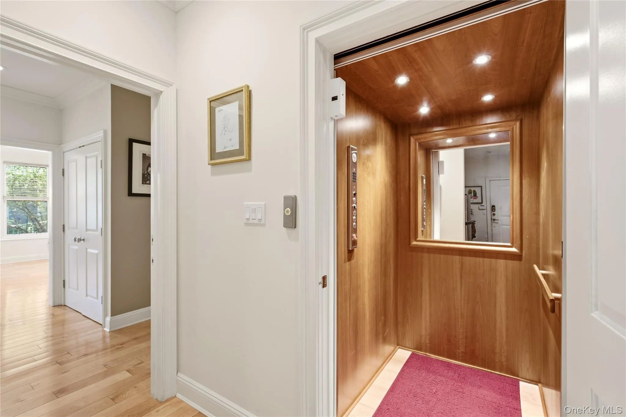 Custom Integrated Luxury Elevator with access to all 3 Levels Custom Integrated Luxury Elevator with access to all 3 Levels