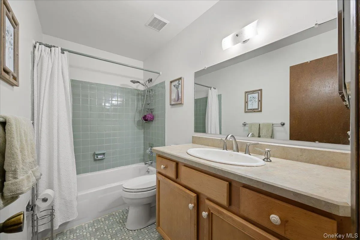 Full guest bathroom. Full guest bathroom.