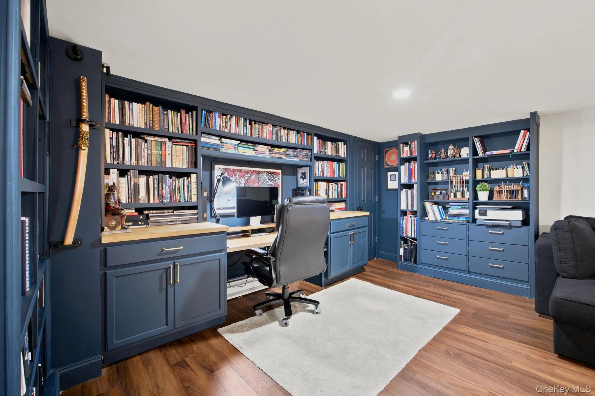 Basement office Basement office