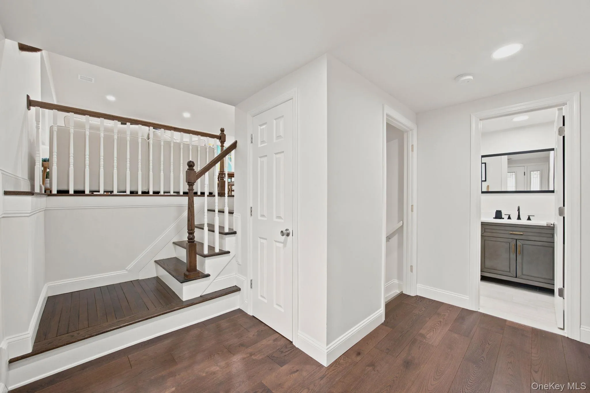 Coat closet & guest bathroom Coat closet & guest bathroom