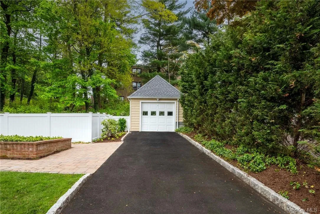 Separate one car garage w/storage Separate one car garage w/storage