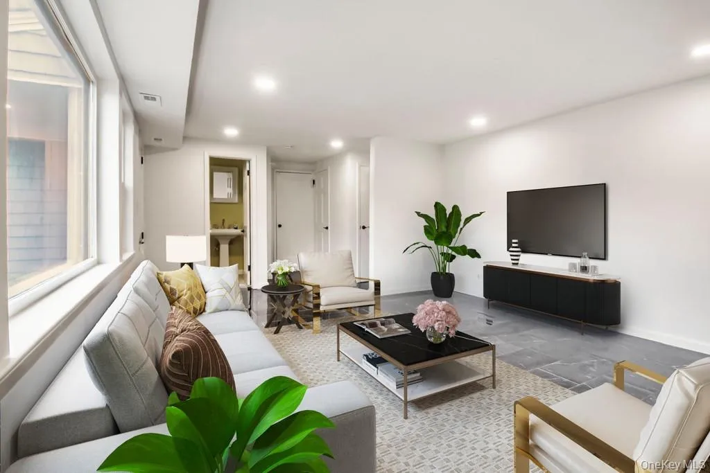 Living room, virtually staged Living room, virtually staged