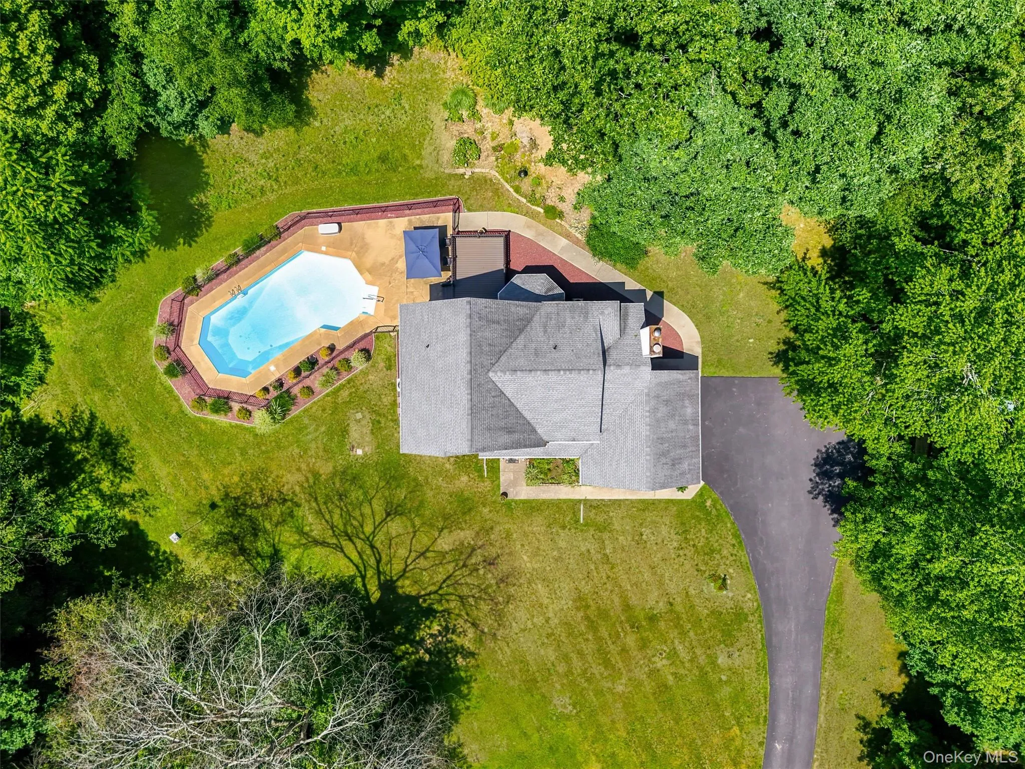 Aerial view of 32 Robinson Lane Aerial view of 32 Robinson Lane