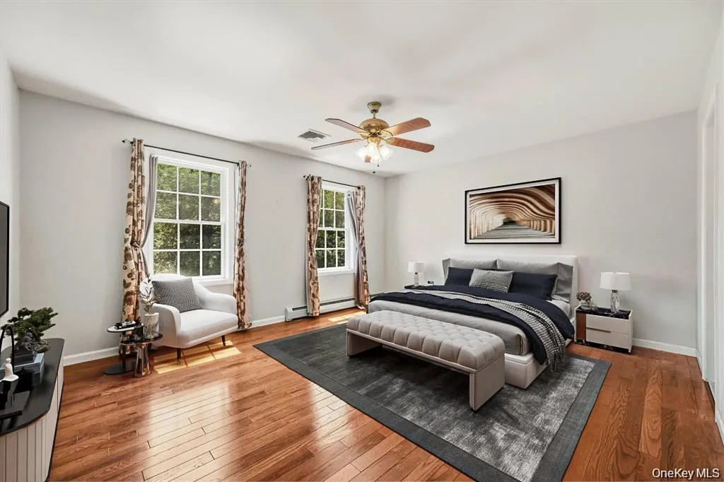 Primary bedroom has been virtually staged Primary bedroom has been virtually staged