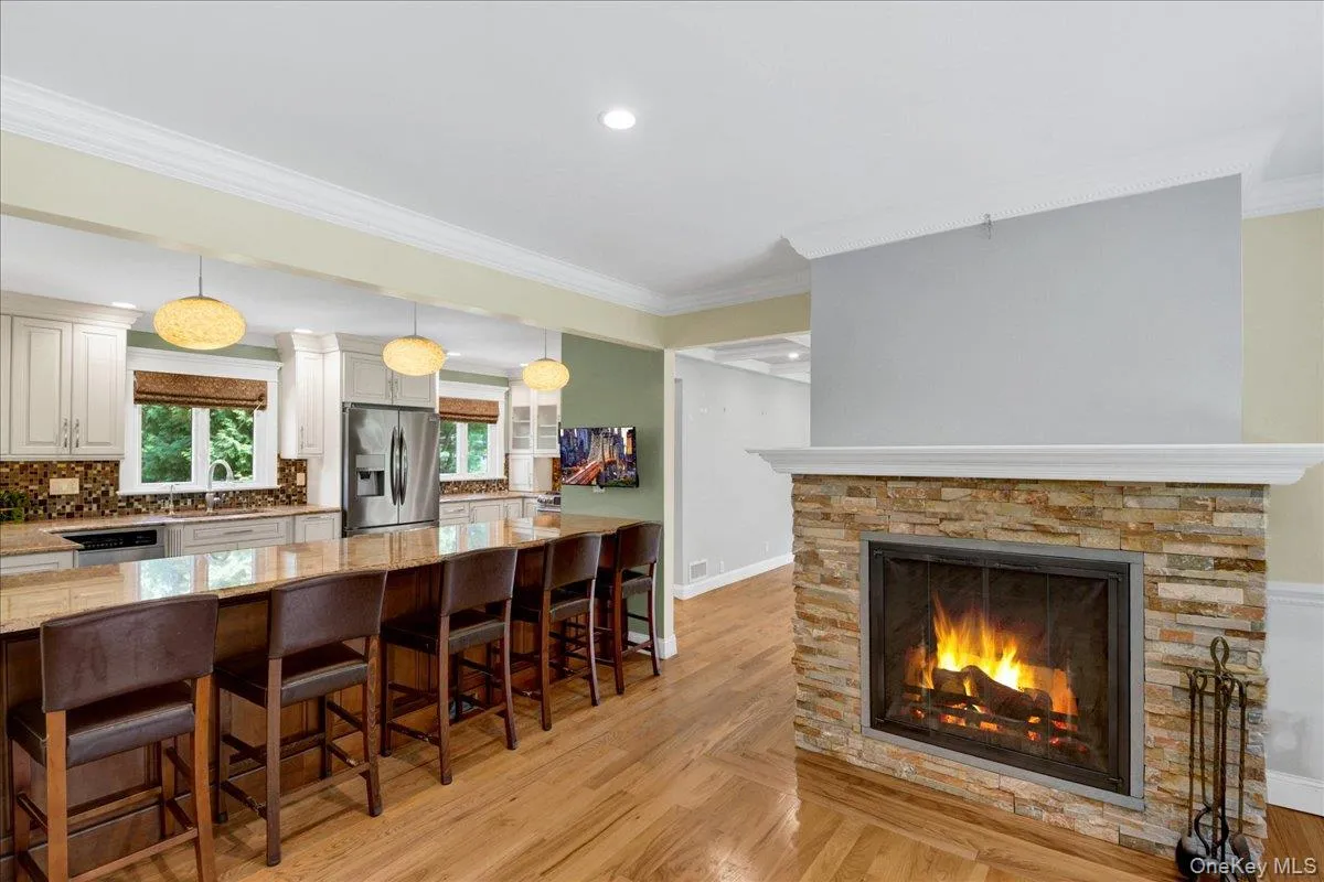 As you enter you are greeted into the living room overlooking open concept kitchen. As you enter you are greeted into the living room overlooking open concept kitchen.