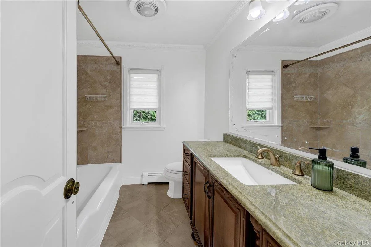Full Updated Hall Bathroom with granite vanity Full Updated Hall Bathroom with granite vanity