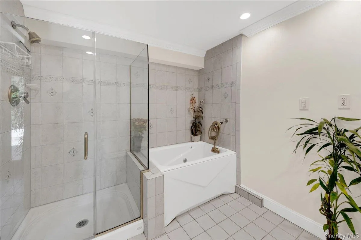 Updated full lower level bathroom Updated full lower level bathroom