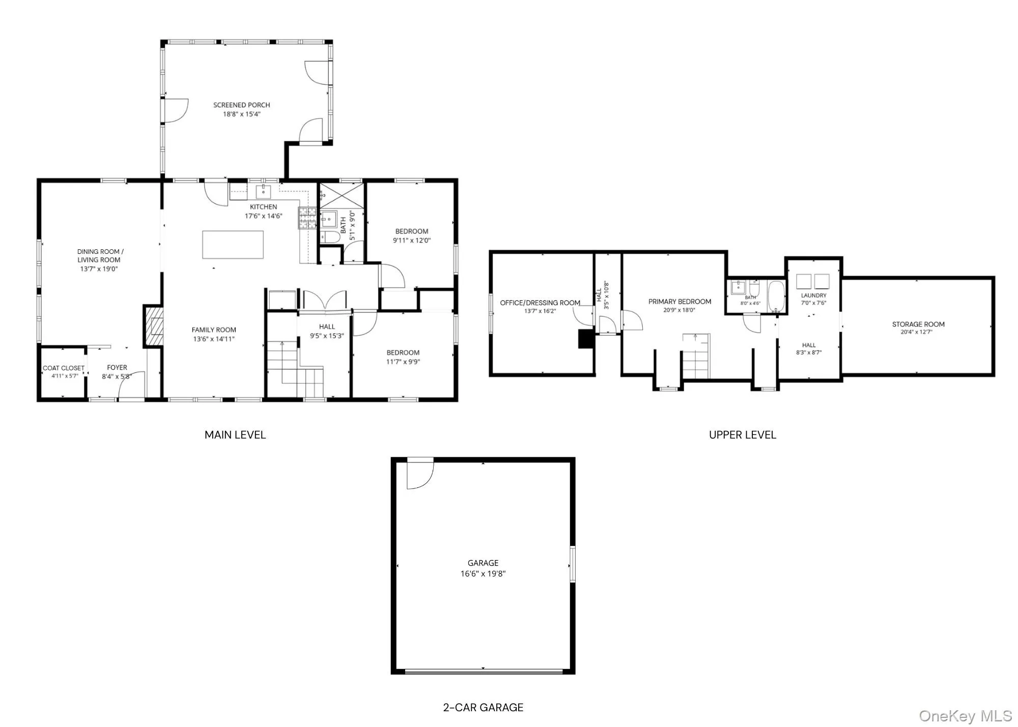 All levels floorplan. All levels floorplan.
