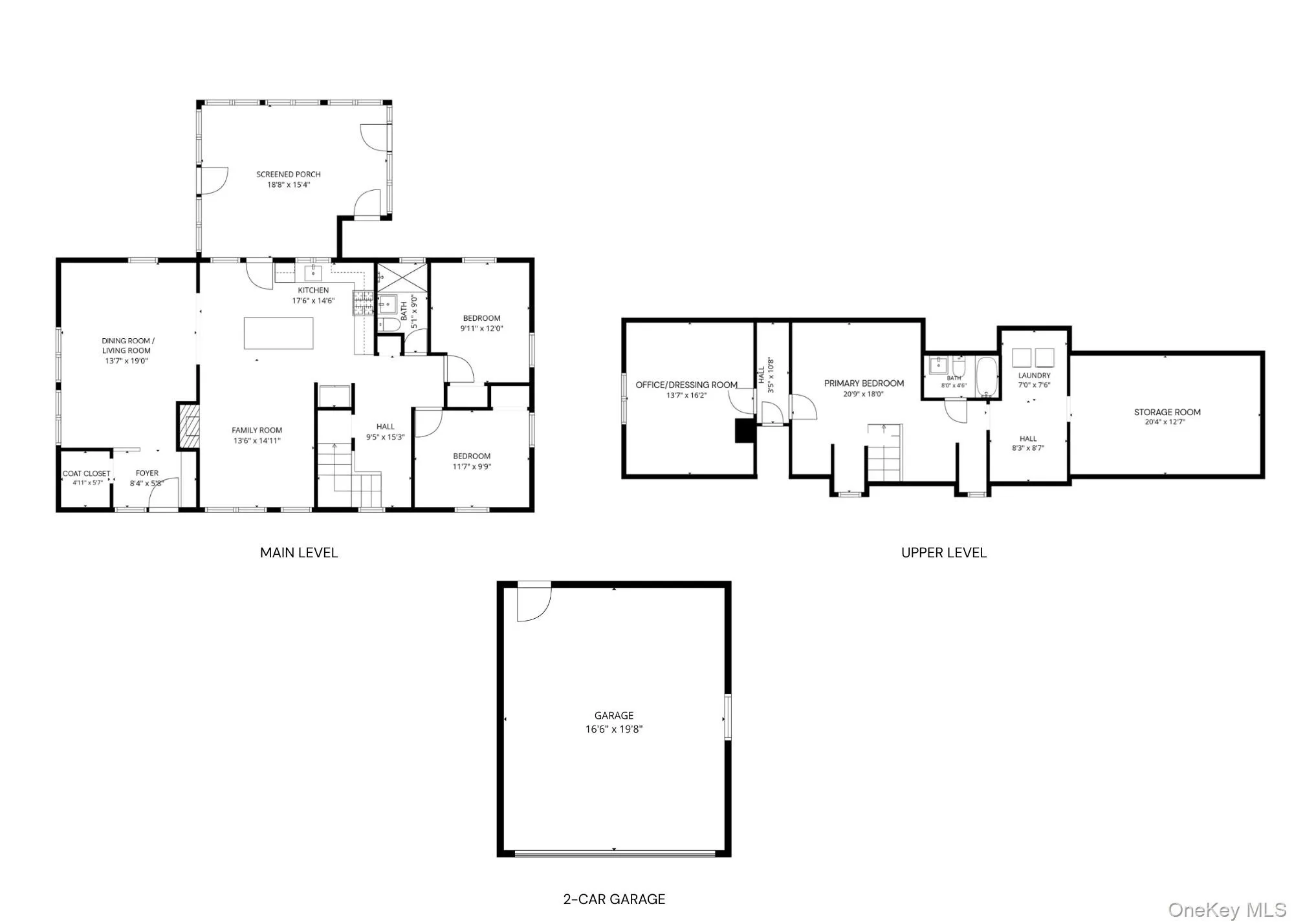All levels floorplan. All levels floorplan.