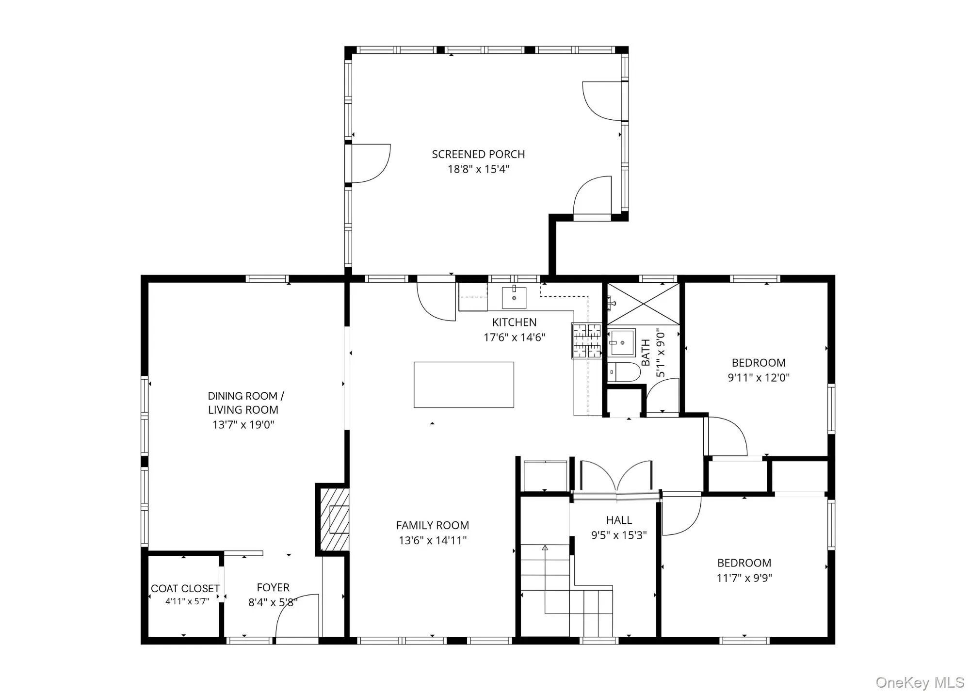 Main level floorplan. Main level floorplan.