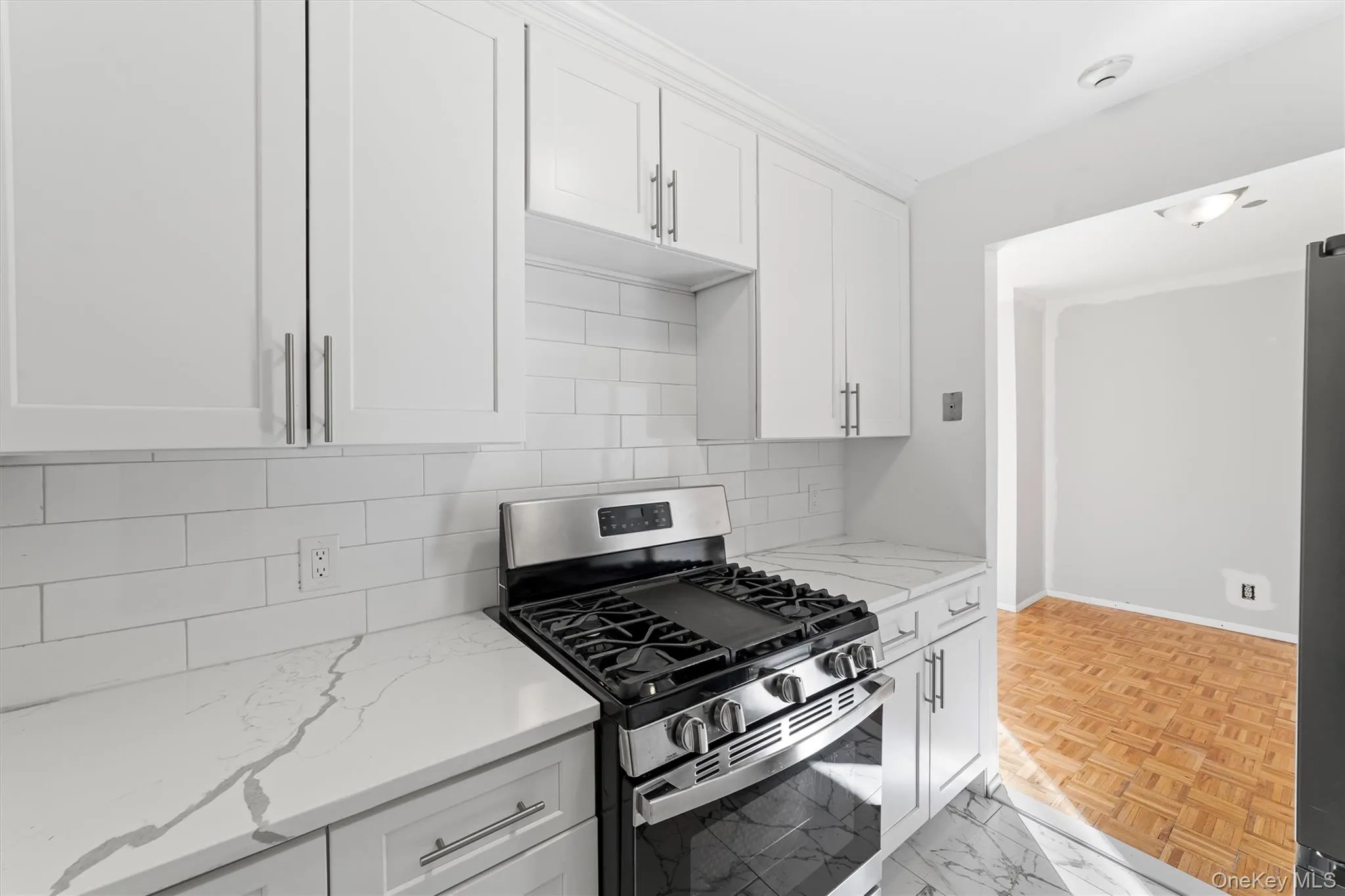 Updated galley kitchen. Updated galley kitchen.