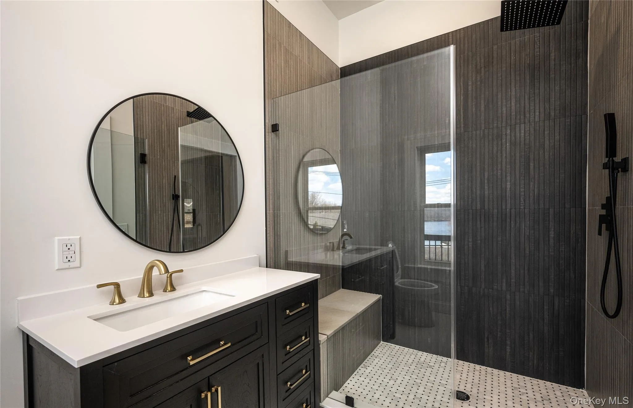 1st floor bath extra large shower with bench 1st floor bath extra large shower with bench