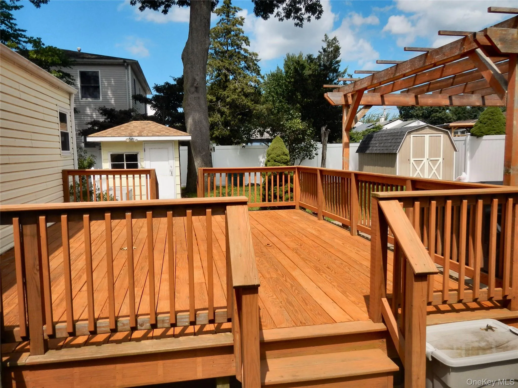 Deck and pergola Deck and pergola