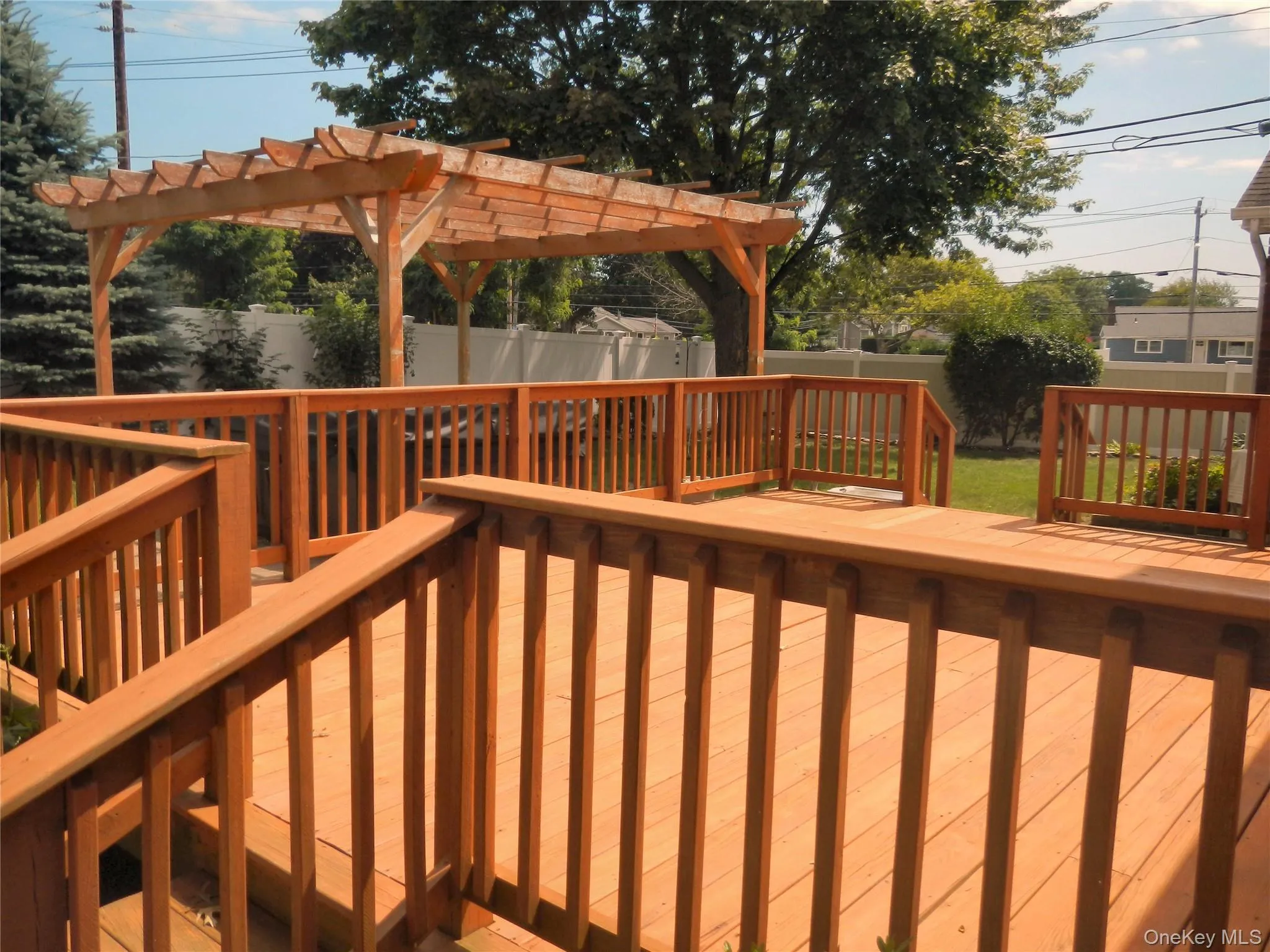 Deck and pergola Deck and pergola