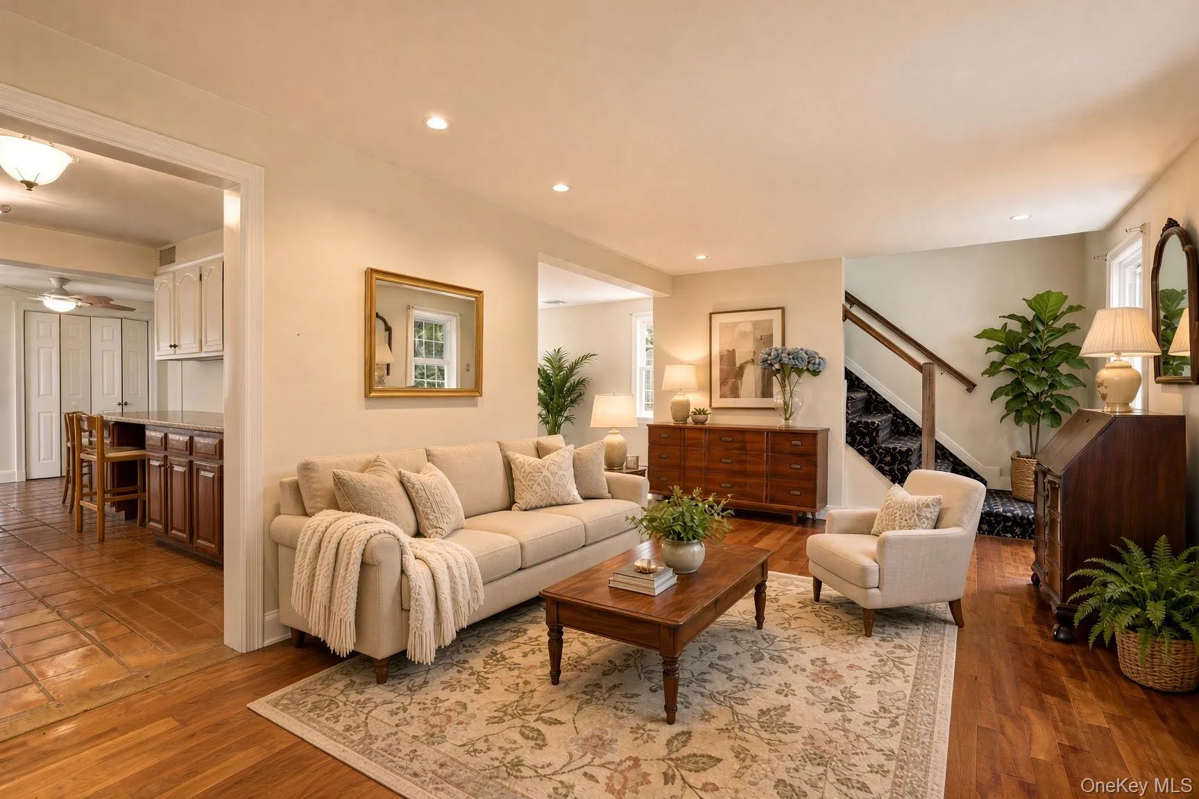 Staged living area Staged living area