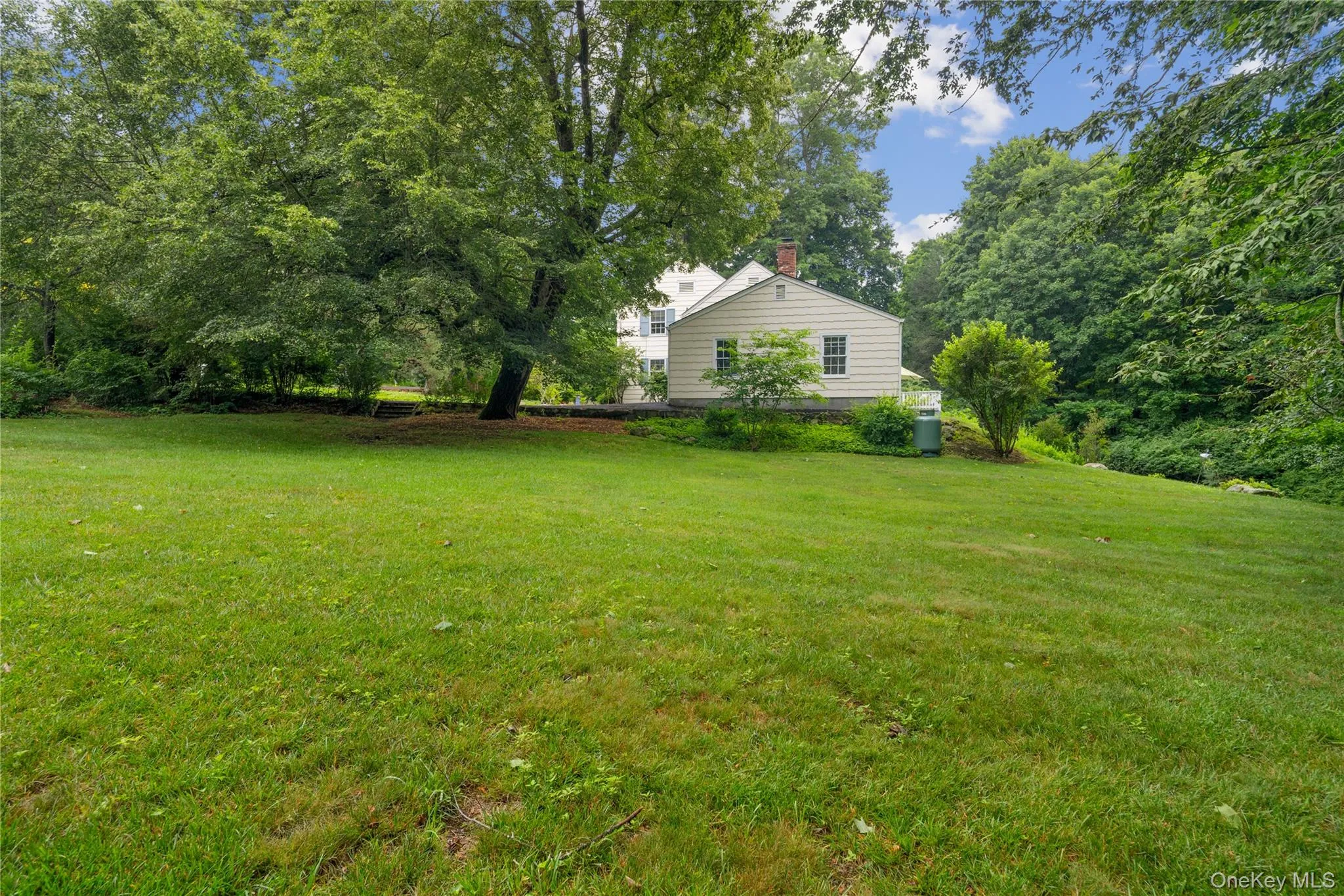 Flat side yard Flat side yard