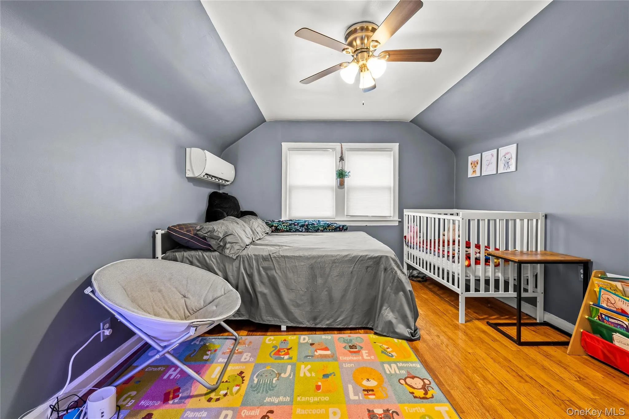 Bedroom on the second floor. Bedroom on the second floor.