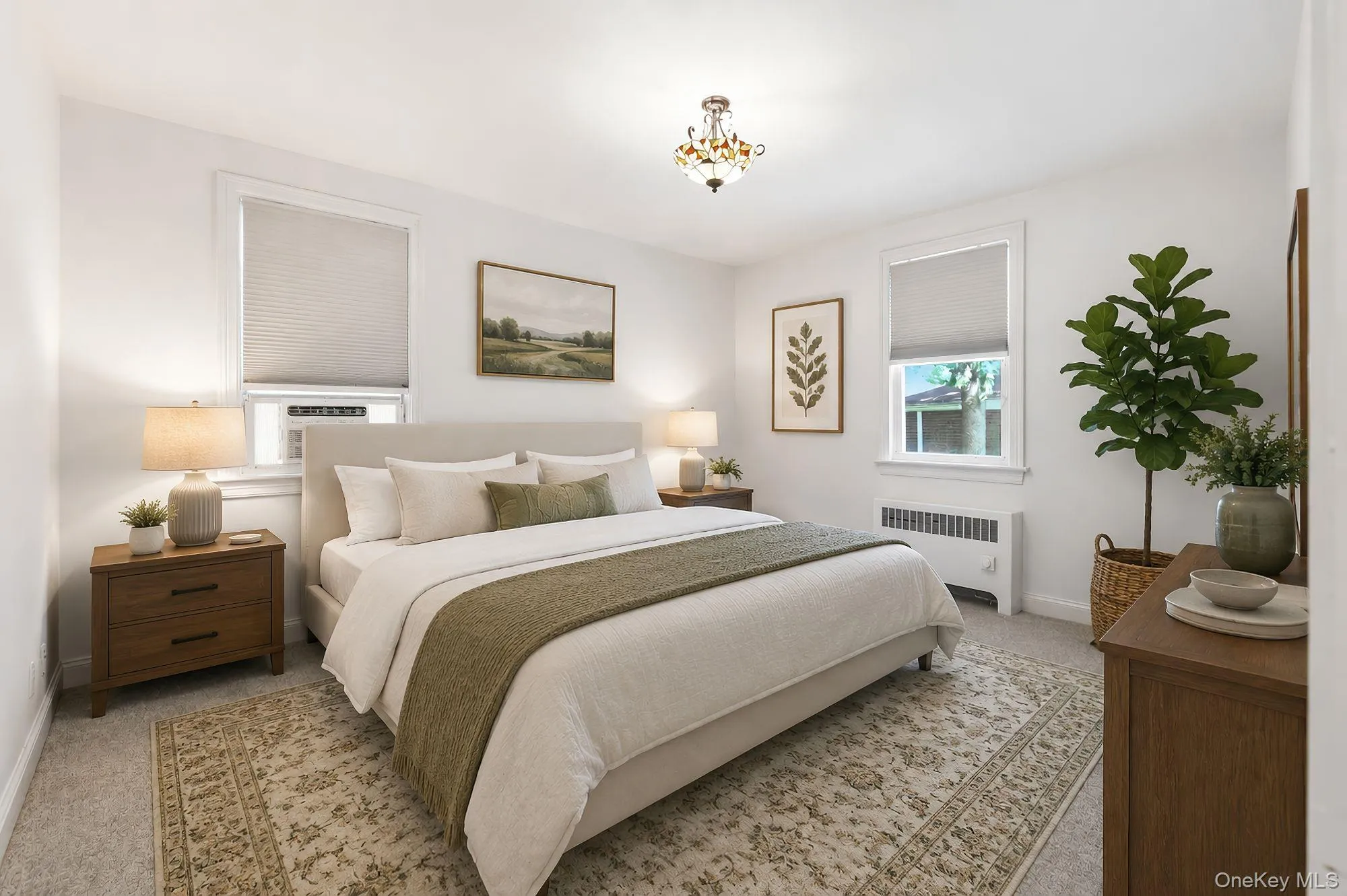 Virtually staged Bedroom Virtually staged Bedroom