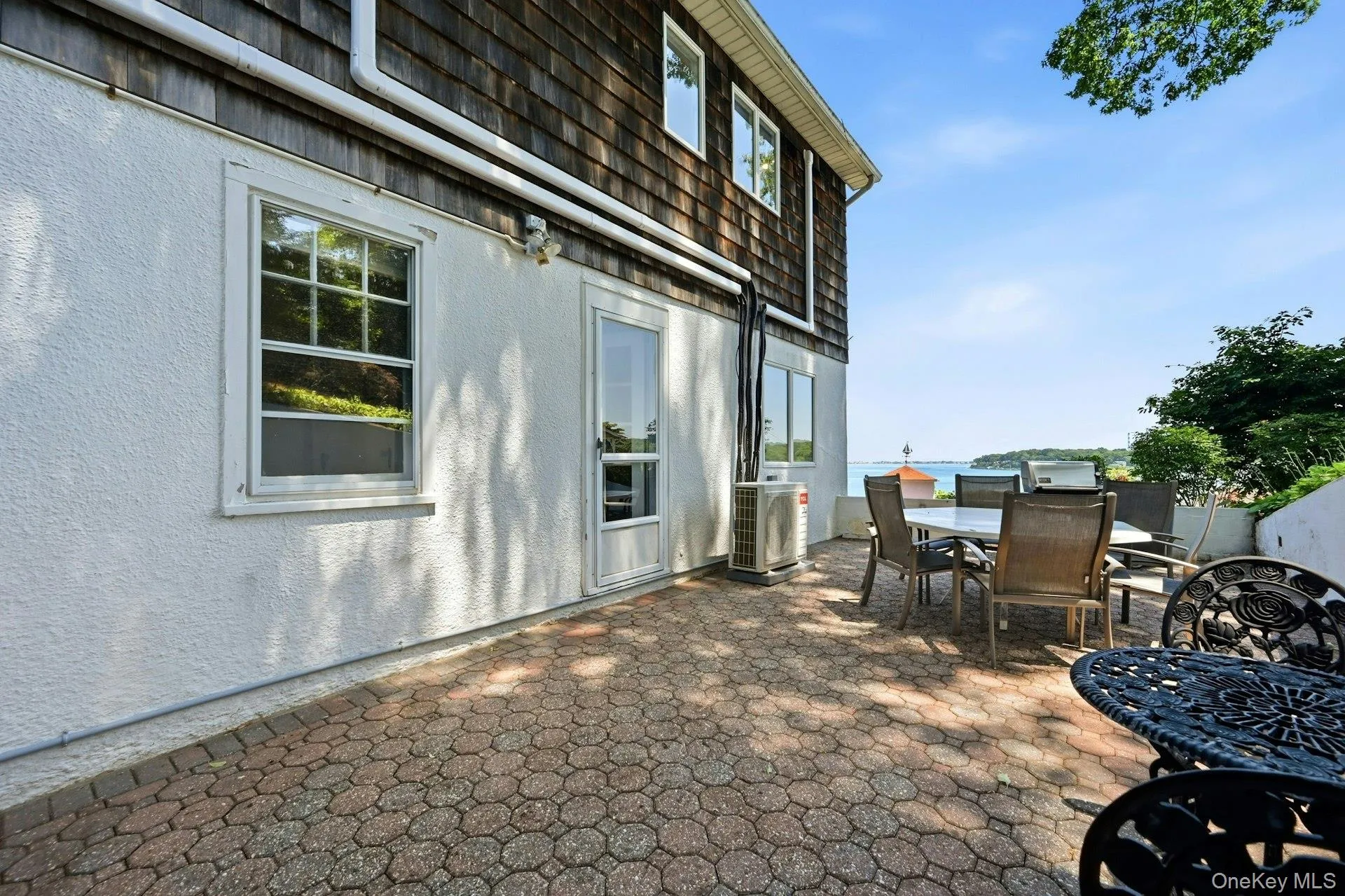 Back paver patio Back paver patio