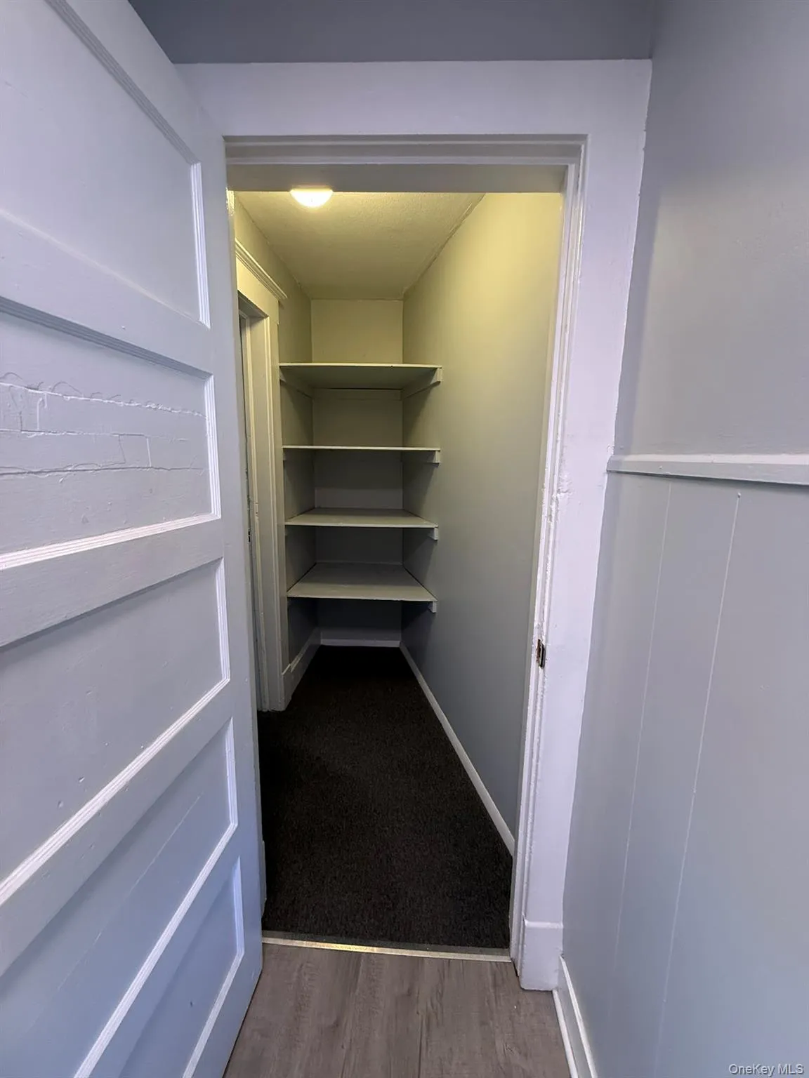 Open storage leading into 2nd bedroom Open storage leading into 2nd bedroom