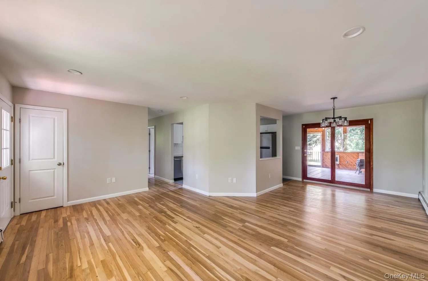 Wide open floor plan Wide open floor plan