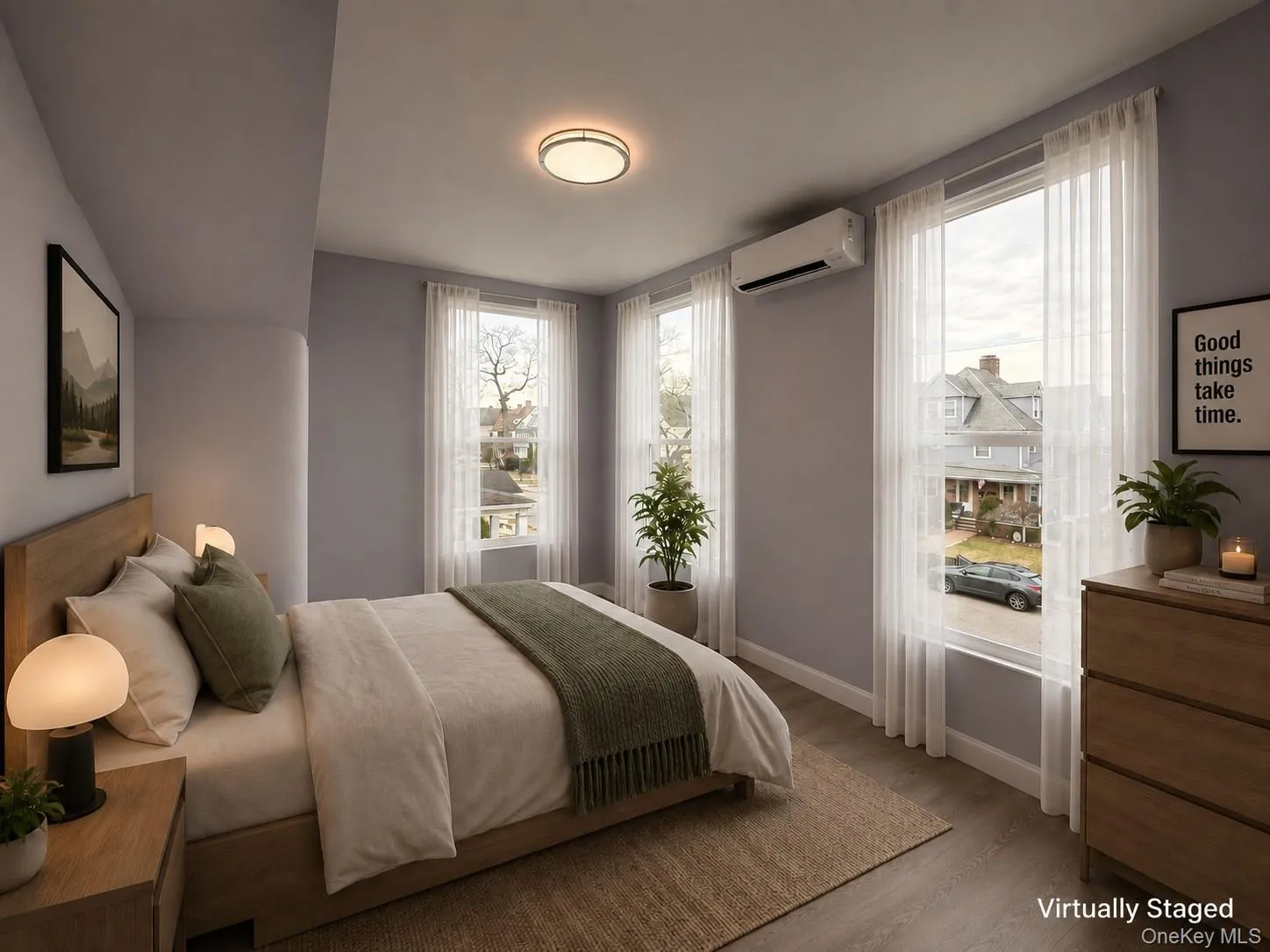 Virtually Staged bedroom #1 Virtually Staged bedroom #1