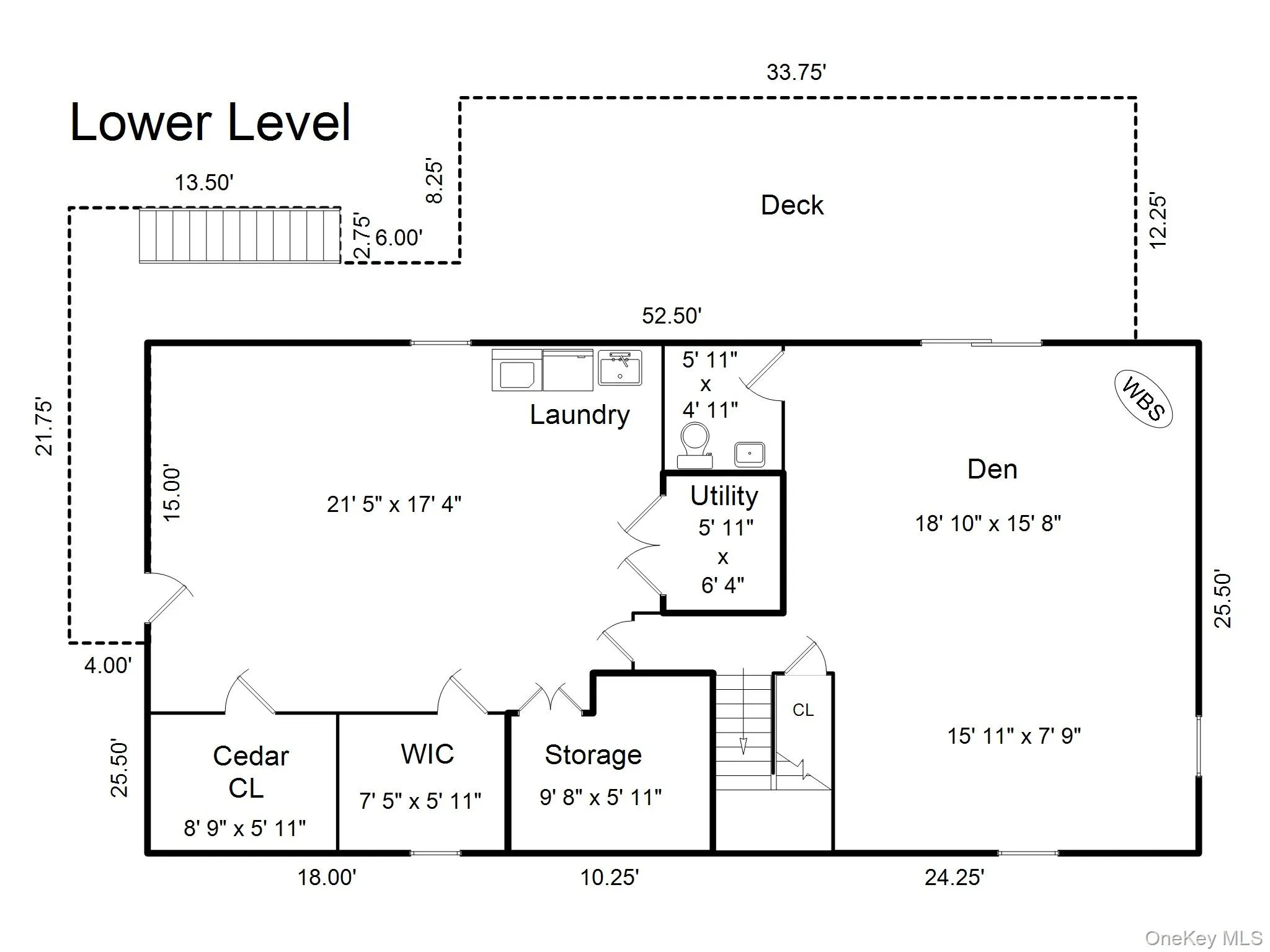 Lower level. Lower level.
