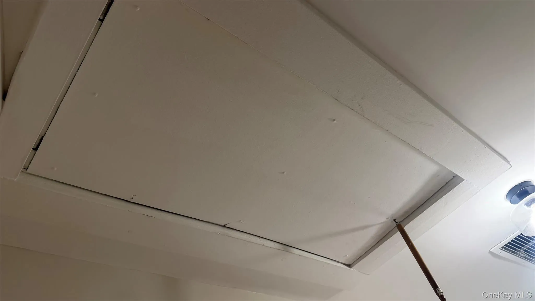 Pull down stairs for storage in Attic Pull down stairs for storage in Attic