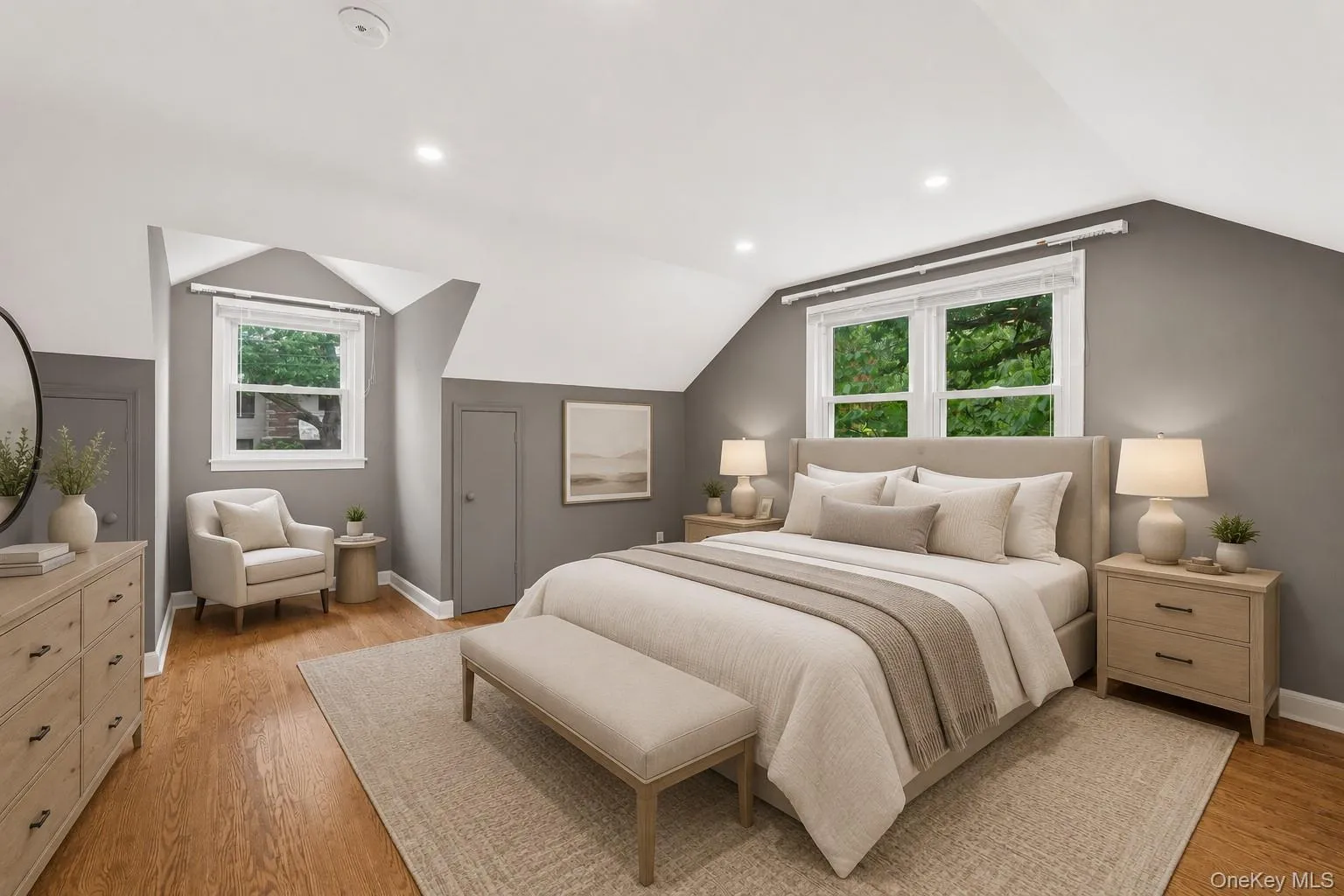 Second Floor Bedroom. AI generated staging Second Floor Bedroom. AI generated staging