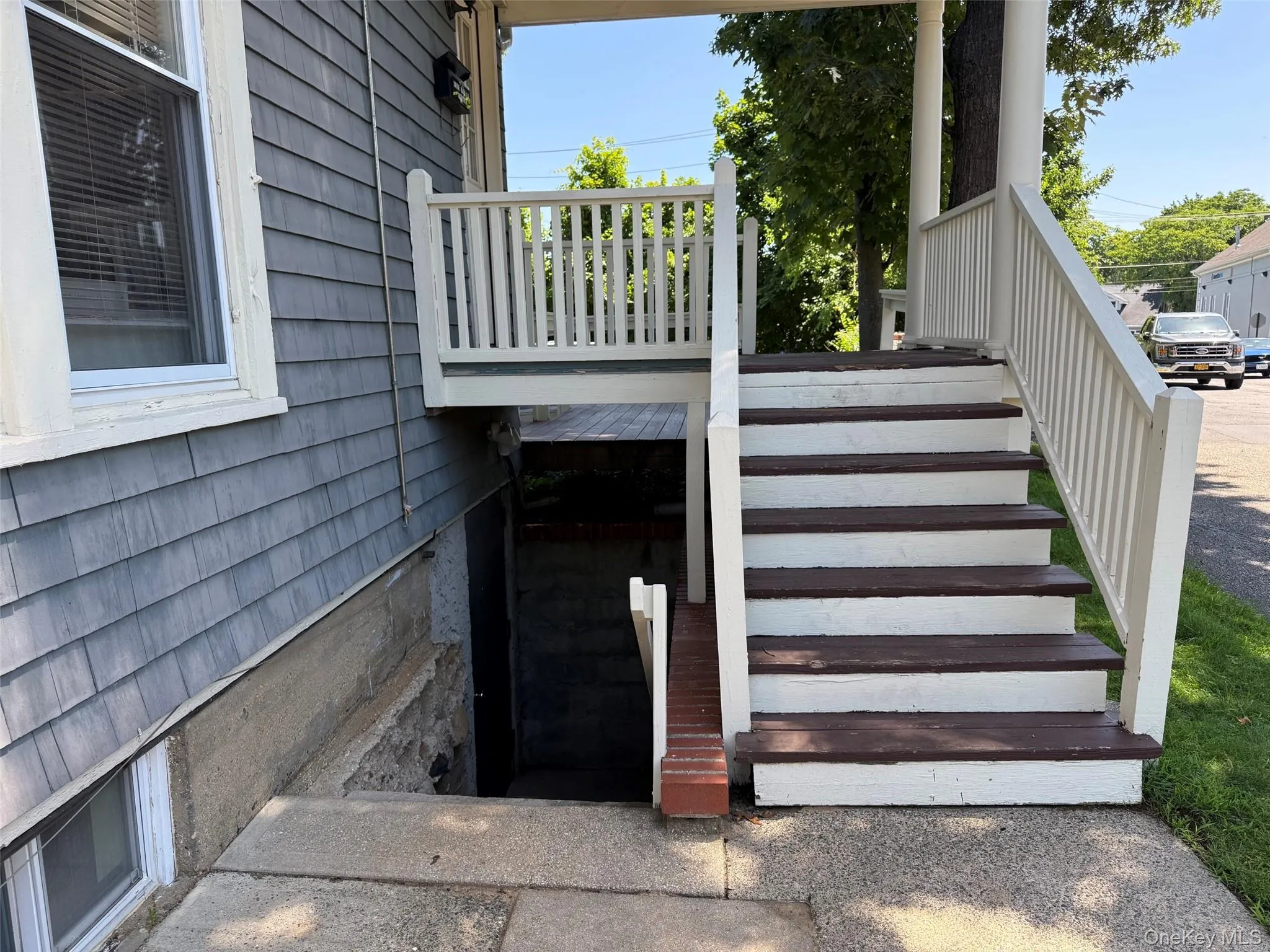 Small Staircase to basement Small Staircase to basement