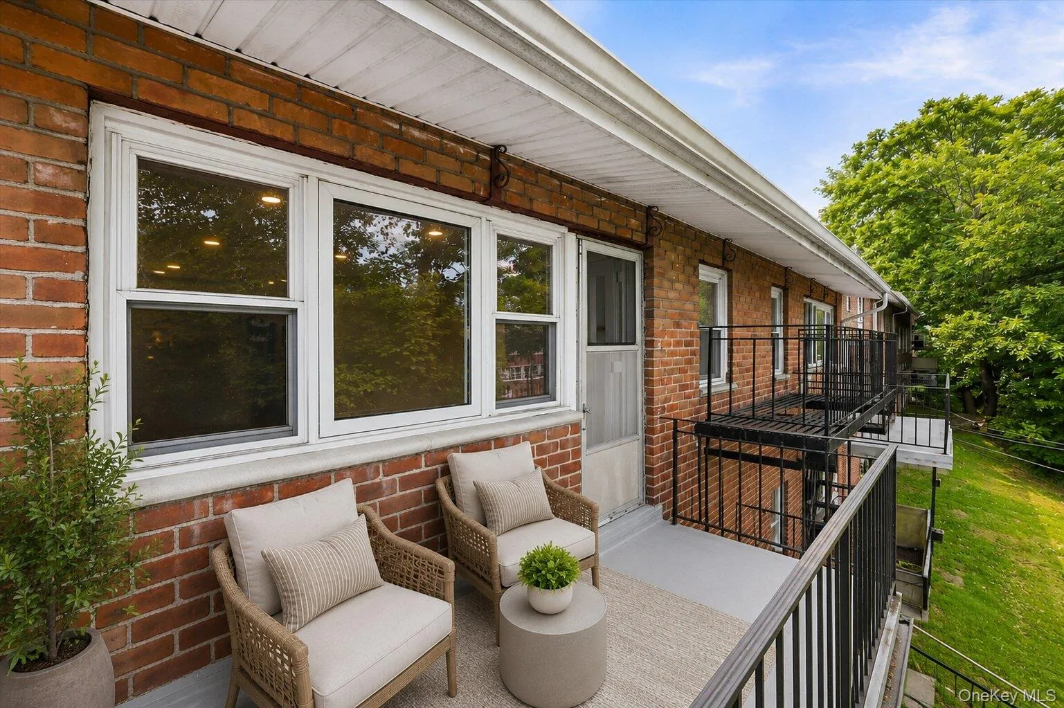 Balcony -- Virtually Staged Balcony -- Virtually Staged