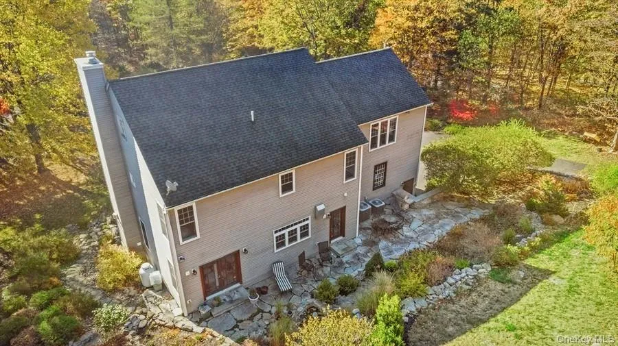 Aerial view rear of home Aerial view rear of home